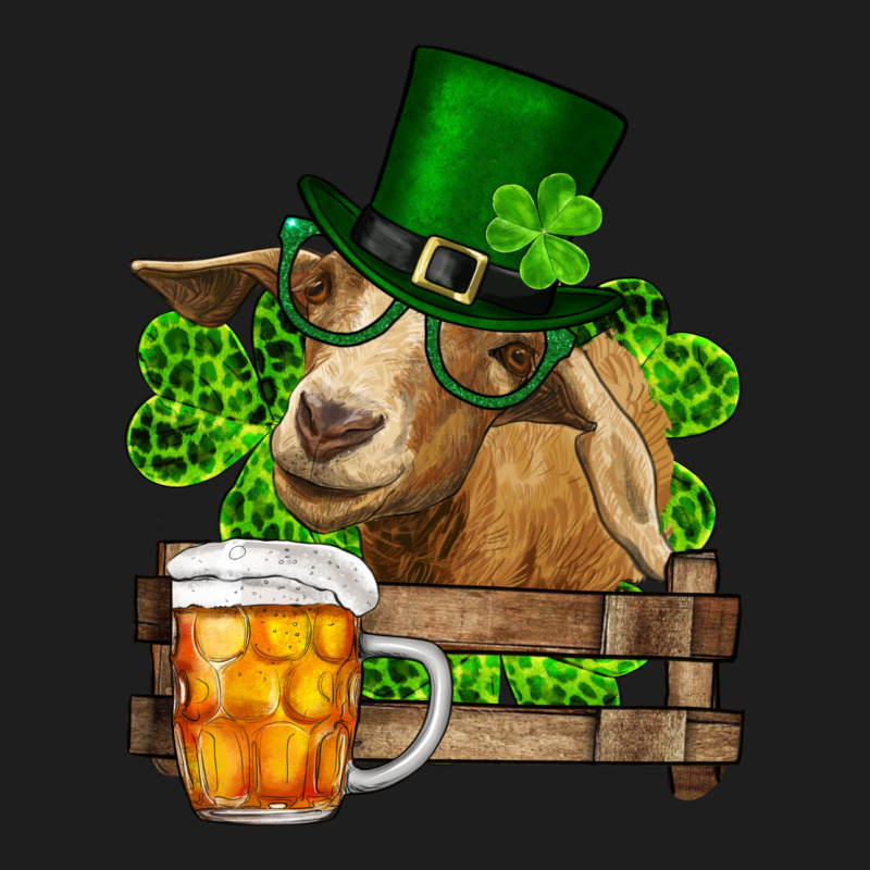 St. Patrick's Day Goat And Beer Classic Tee by RanaPortraitStore | Teevron