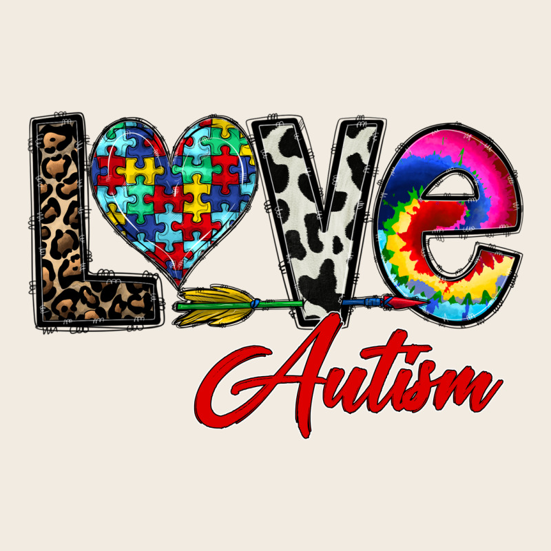 Love Autism Premium Sweatshirt by CowhideDigitalArt | Teevron
