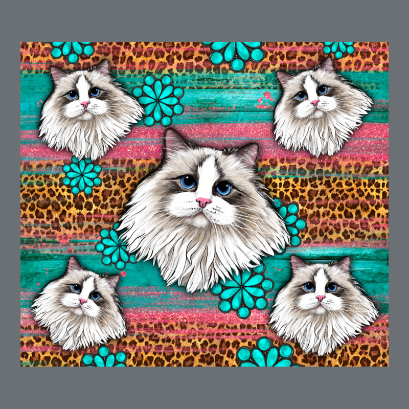 Western Ragdoll Cat Premium Hoodie by LillyAllenDesigns | Teevron