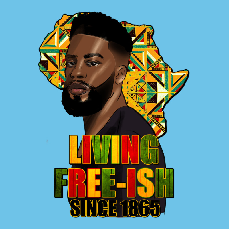 Juneteenth Living Freeish Since 1865 Premium Sweatshirt by HRA Design Shop | Teevron