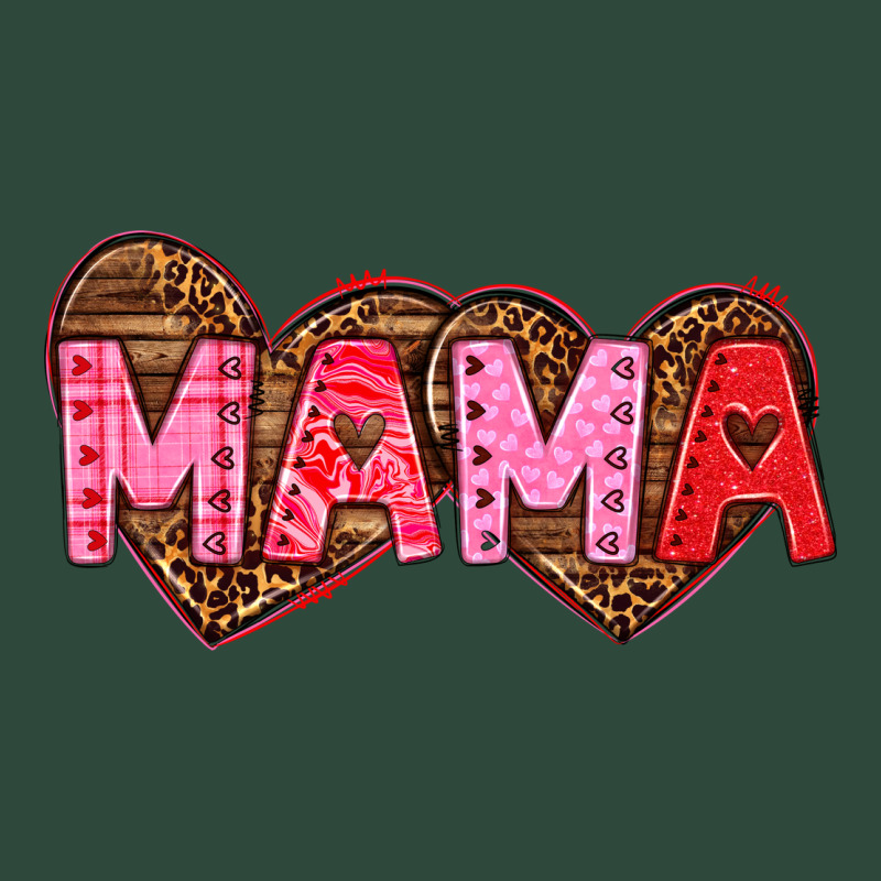Mama Valentines Day Zipper Hoodie by texasbilliewilder | Teevron