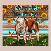 Just A Girl Who Loves Pig Premium Hoodie | Teevron