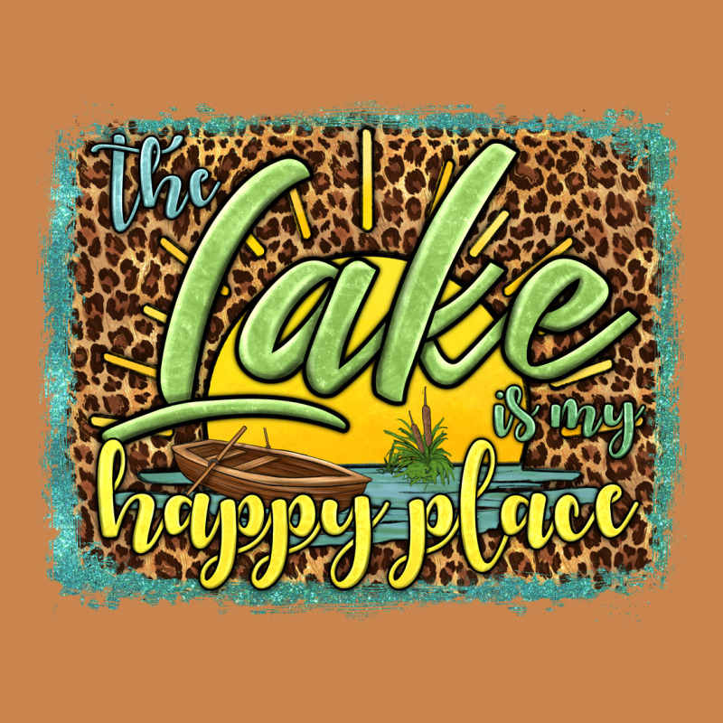 The Lake Is My Happy Place Heavyweight Hoodie by HRA Design Shop | Teevron