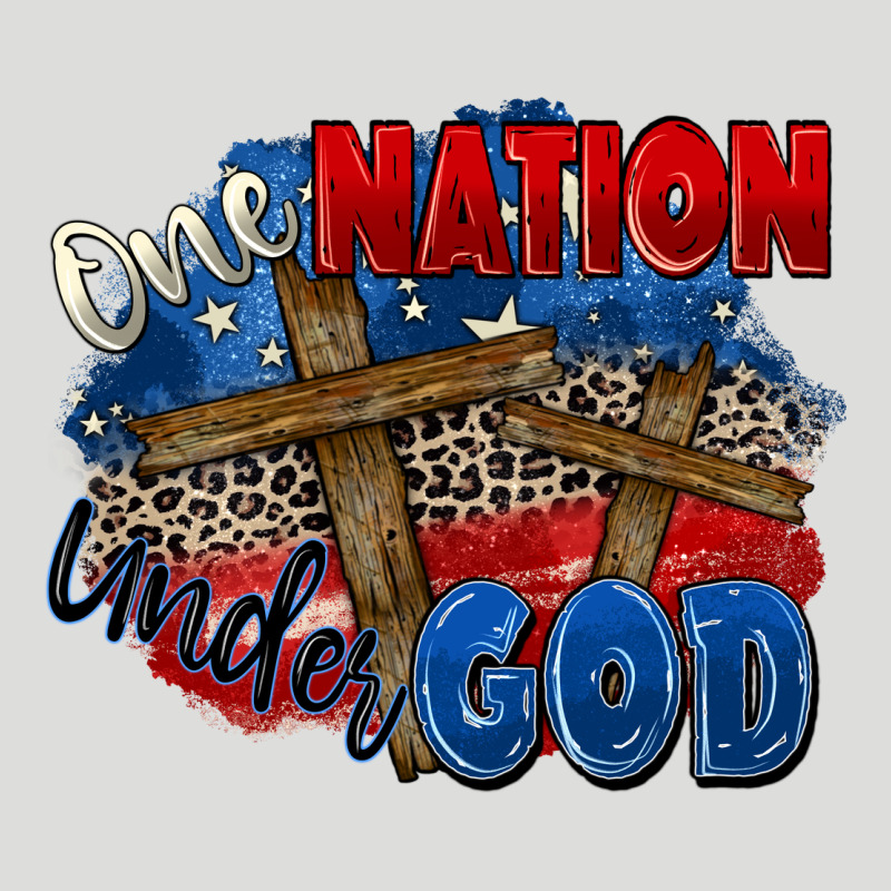 One Nation Under God Zipper Hoodie by Zillion Design Studio | Teevron
