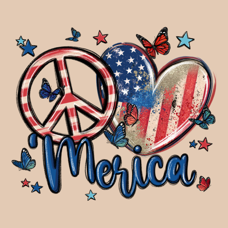 Peace Love 'merica Urban Hoodie by MaliasSmallBusiness | Teevron