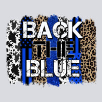 Back The Blue Brushstroke Zipper Hoodie | Teevron