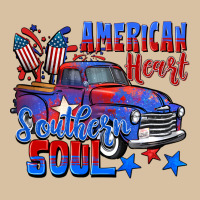 American Heart Southern Soul Truck 4th Of July Heavyweight Hoodie | Teevron