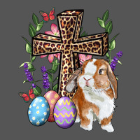Easter Bunny And Floral Cross Zipper Hoodie | Teevron