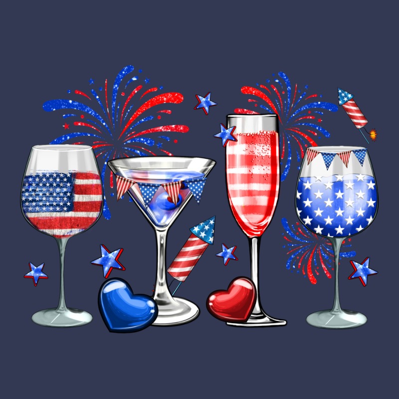 4th Of July Wine Glasses Heavyweight Hoodie by Neo Western | Teevron