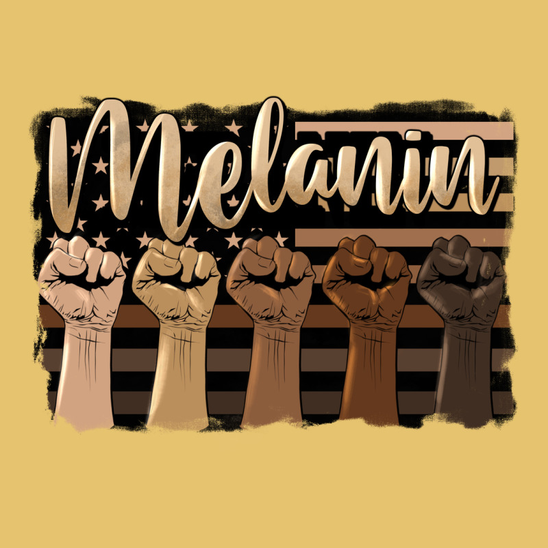 Melanin American Flag Premium Sweatshirt by HRA Design Shop | Teevron