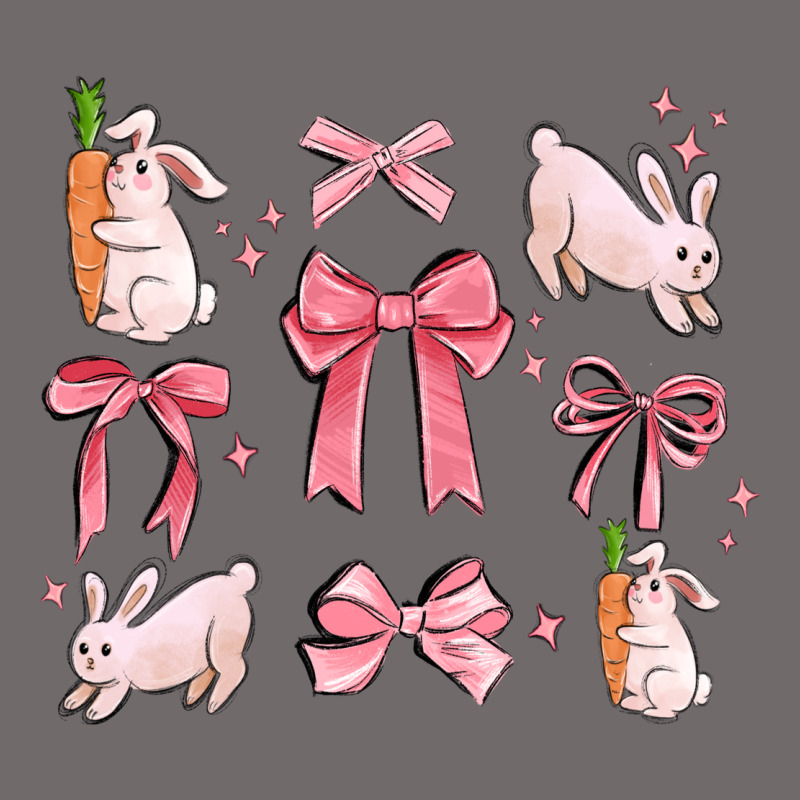 Pink Ribbons With Rabbits Urban Hoodie by MaliasSmallBusiness | Teevron