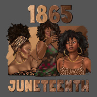 1865 Juneteenth Melanin With Afro Zipper Hoodie | Teevron
