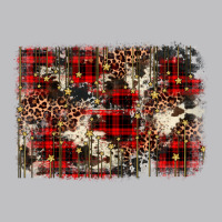 Christmas Leopard Cowhide Background Long Sleeve Tee | Teevron