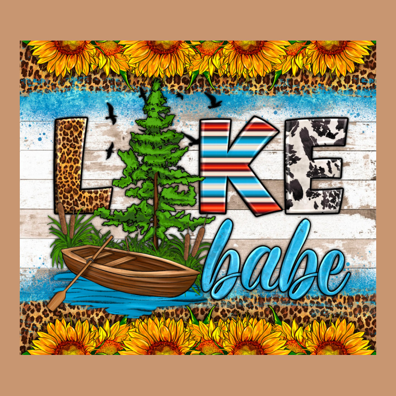 Lake Babe Tumbler Heavyweight Hoodie by HRA Design Shop | Teevron