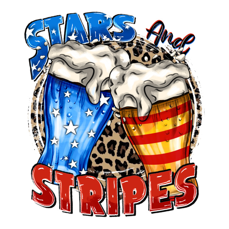 Stars And Stripes Beer Zipper Hoodie by Zillion Design Studio | Teevron