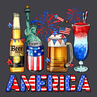 4th Of July American Drinks America Heavyweight Hoodie | Teevron