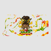 Juneteenth Afro Messy Bun Libbey Glass Premium Sweatshirt | Teevron