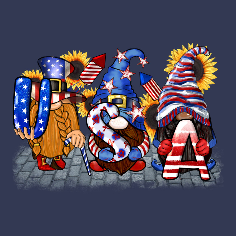 Usa 4th Of July Gnomes  4th Of July Heavyweight Hoodie by CowGirlArtShop | Teevron