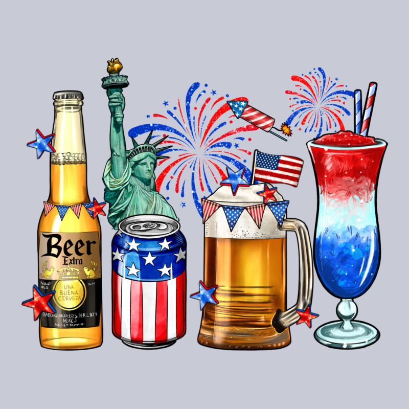4th Of July American Drinks Heavyweight Hoodie by Neo Western | Teevron