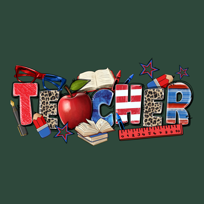 American Teacher Zipper Hoodie by Zillion Design Studio | Teevron