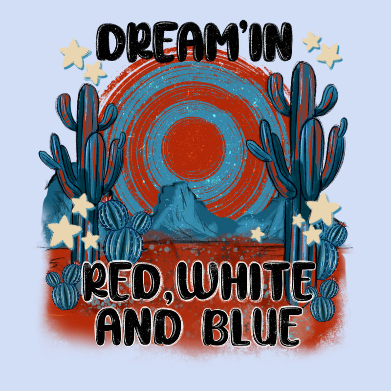 Dream' In Red White And Blue Urban Hoodie by MaliasSmallBusiness | Teevron