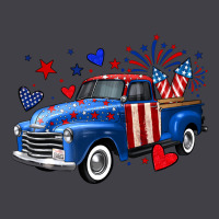4th Of July American Flag Truck Heavyweight Hoodie | Teevron
