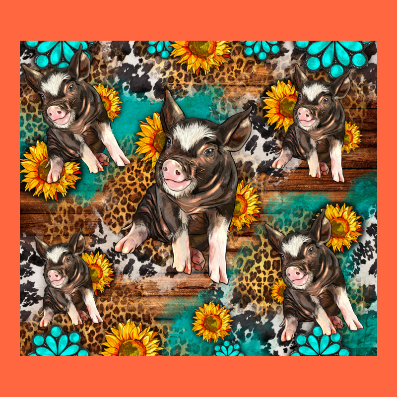 Western Pigs Premium Hoodie by LillyAllenDesigns | Teevron