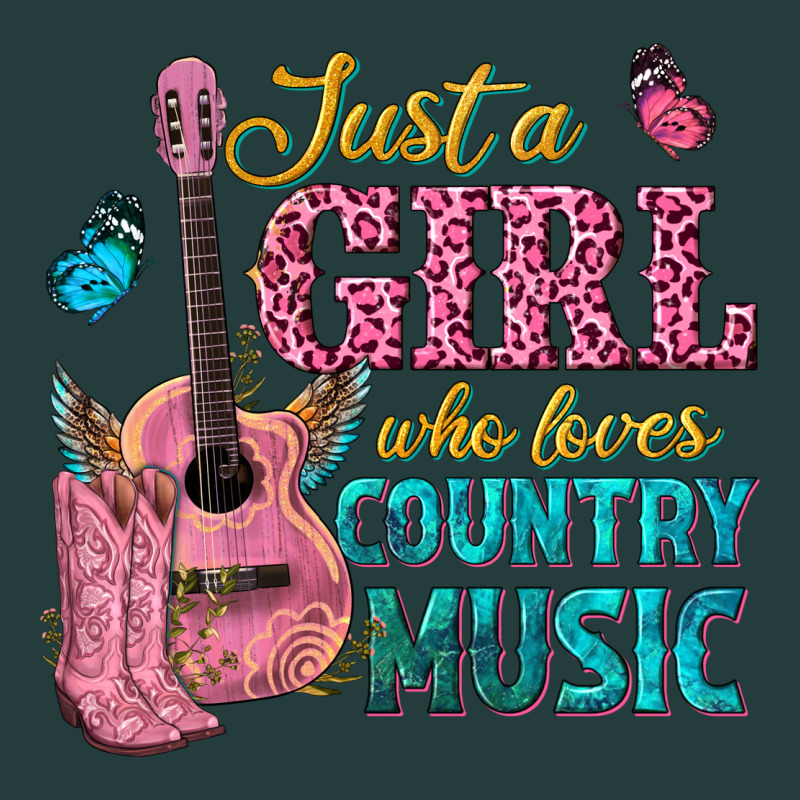 Just A Girl Who Loves Country Music Classic Tee by texasbilliewilder | Teevron
