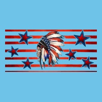 Patriotic Native American Headdress 16oz Libbey Cup Premium Sweatshirt | Teevron