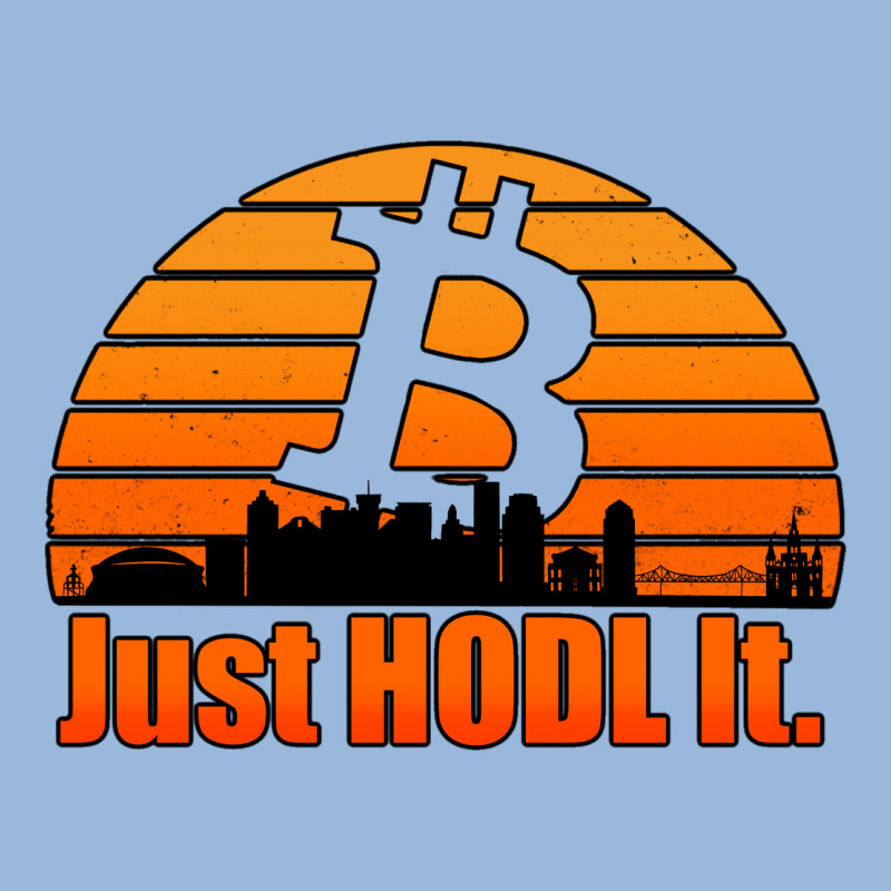 Just Hodl It New Orleans Skyline Retro Sunset Premium Hoodie by Jasminsmagicworld | Teevron