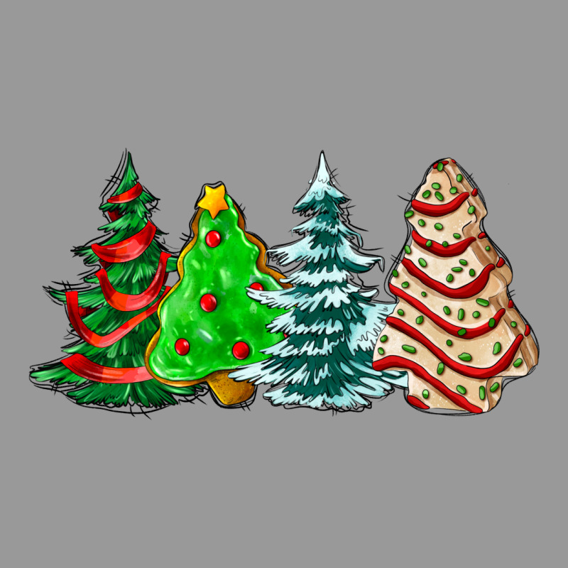 Christmas Tree Cakes And Christmas Trees  Ado Vintage Hoodie by AdoDesignShop | Teevron