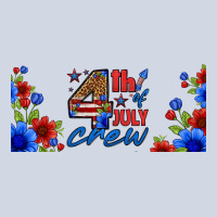 Floral 4th Of July Crew 16oz Libbey Cup Premium Sweatshirt | Teevron