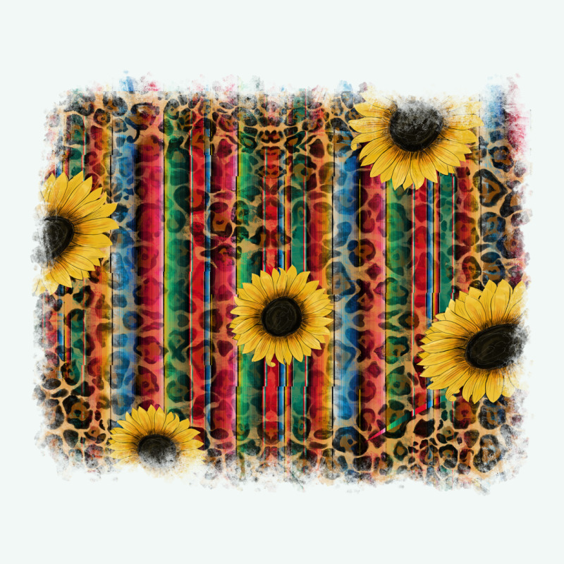 Sunflowers Serape Leopard Premium Hoodie by RanaPortraitStore | Teevron