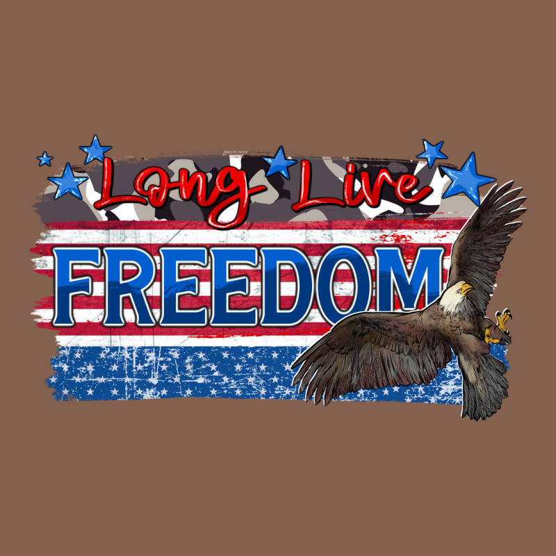 Long Live Freedom Zipper Hoodie by Zillion Design Studio | Teevron