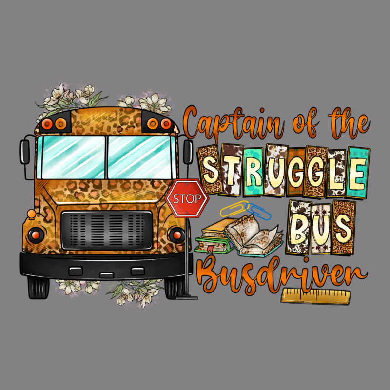 Captain Of Struggle Bus Busdrive Heavyweight Hoodie by CowhideDigitalArt | Teevron