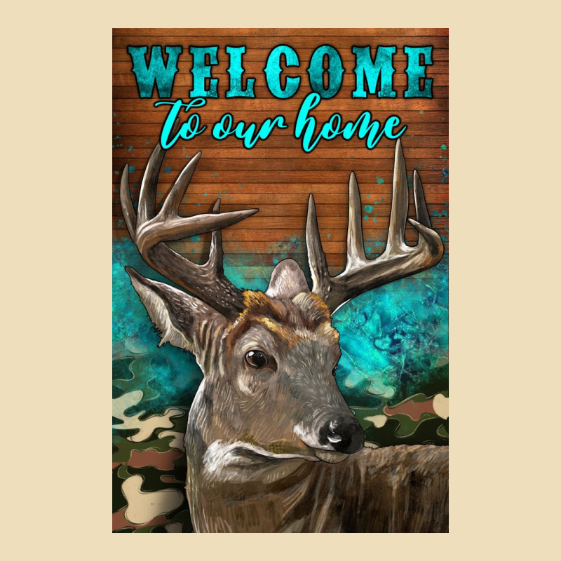 Western Buck Deer Garden Premium Hoodie by LillyAllenDesigns | Teevron