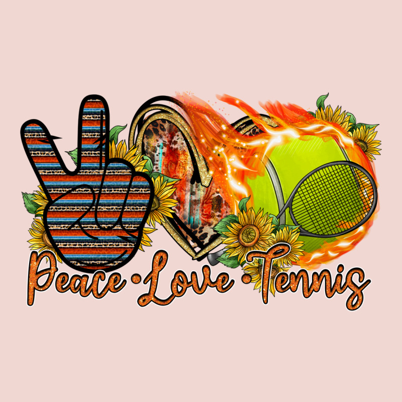 Peace Love Tennis Premium Sweatshirt by RacoonDesign | Teevron