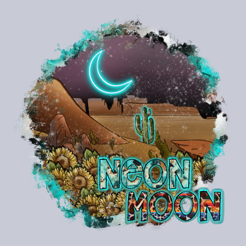 Neon Moon Heavyweight Hoodie by SublimationCraftShop | Teevron