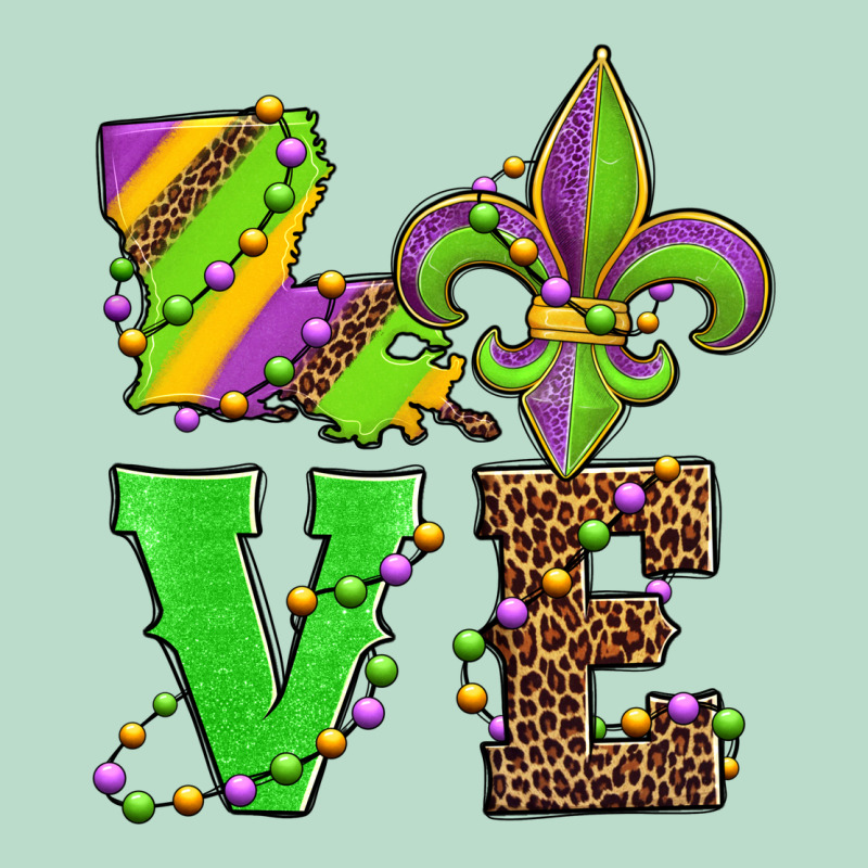 Love Mardi Gras Premium Hoodie by Jasminsmagicworld | Teevron