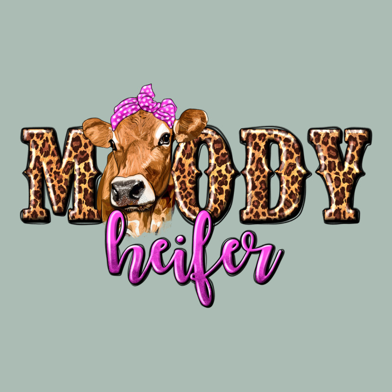 Moody Heifer With Leopard Tbw Classic Tee by texasbilliewilder | Teevron