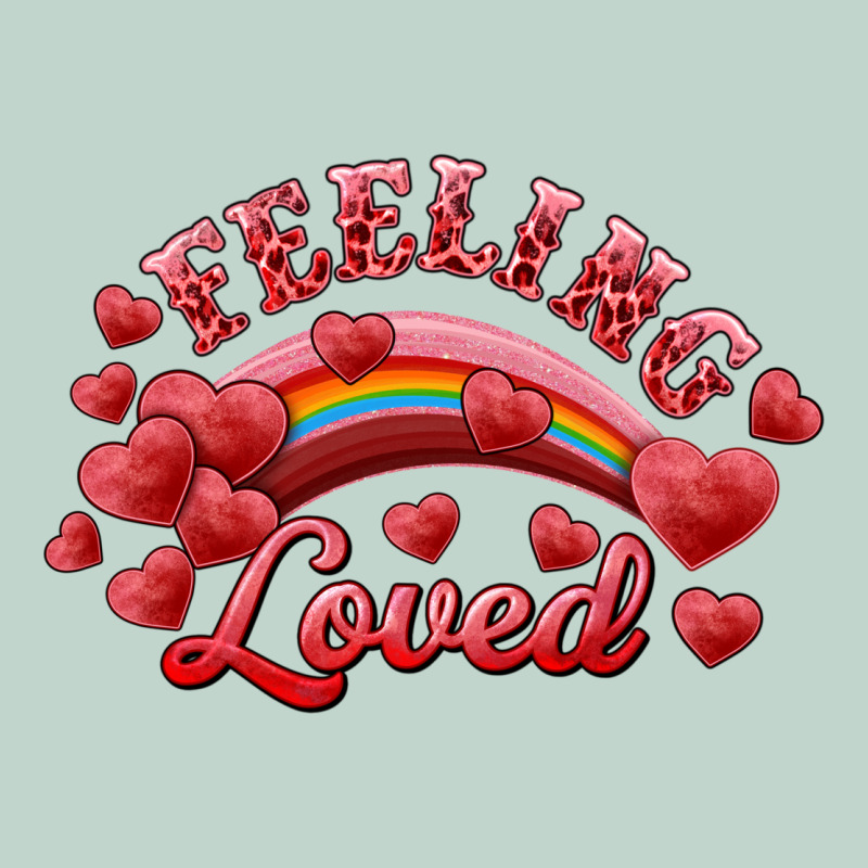 Feeling Loved Valentine's Day Zipper Hoodie by RanaPortraitStore | Teevron