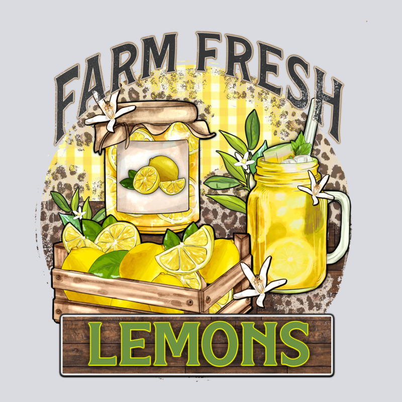 Farm Fresh Lemons Zipper Hoodie by Zillion Design Studio | Teevron