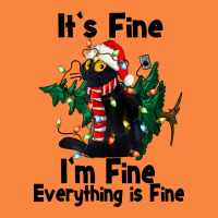 It's Fine I'am Fine Everything Is Fine Premium Sweatshirt | Teevron