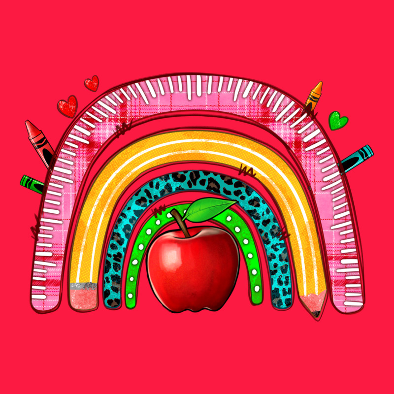 School Rainbow Zipper Hoodie by Zillion Design Studio | Teevron