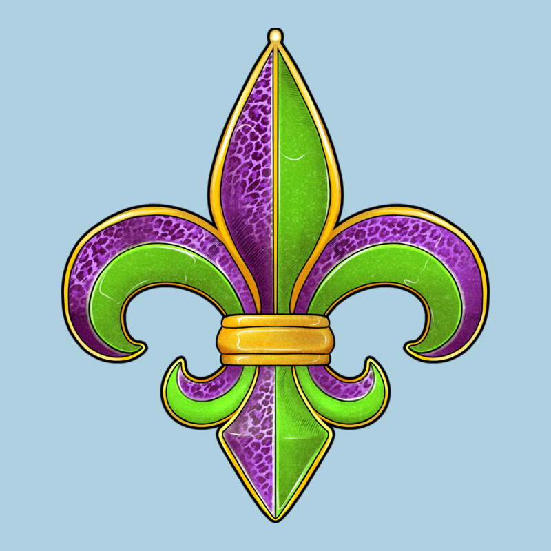 Mardi Gras Fleur De Lis Leopard Premium Hoodie by Jasminsmagicworld | Teevron
