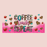 Coffee Teach Repeat Teacher Libbey Glass Premium Sweatshirt | Teevron