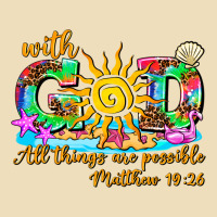 With God All Things Are Possible Summer Premium Hoodie | Teevron