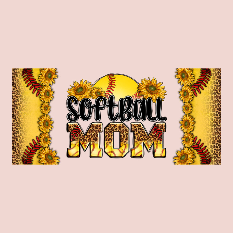 Leopard Softball Mom 16oz Libbey Glass Premium Sweatshirt by HRA Design Shop | Teevron