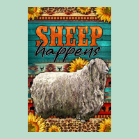 Western Sheep Happens Sunflowers Premium Hoodie | Teevron
