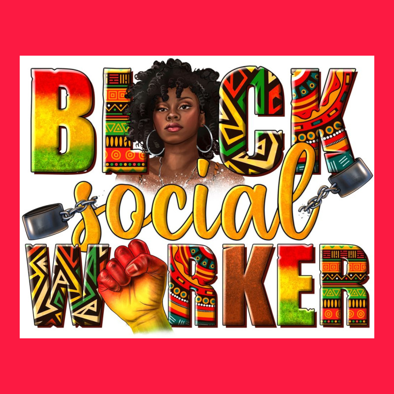 Black Social Worker Zipper Hoodie by texasbilliewilder | Teevron